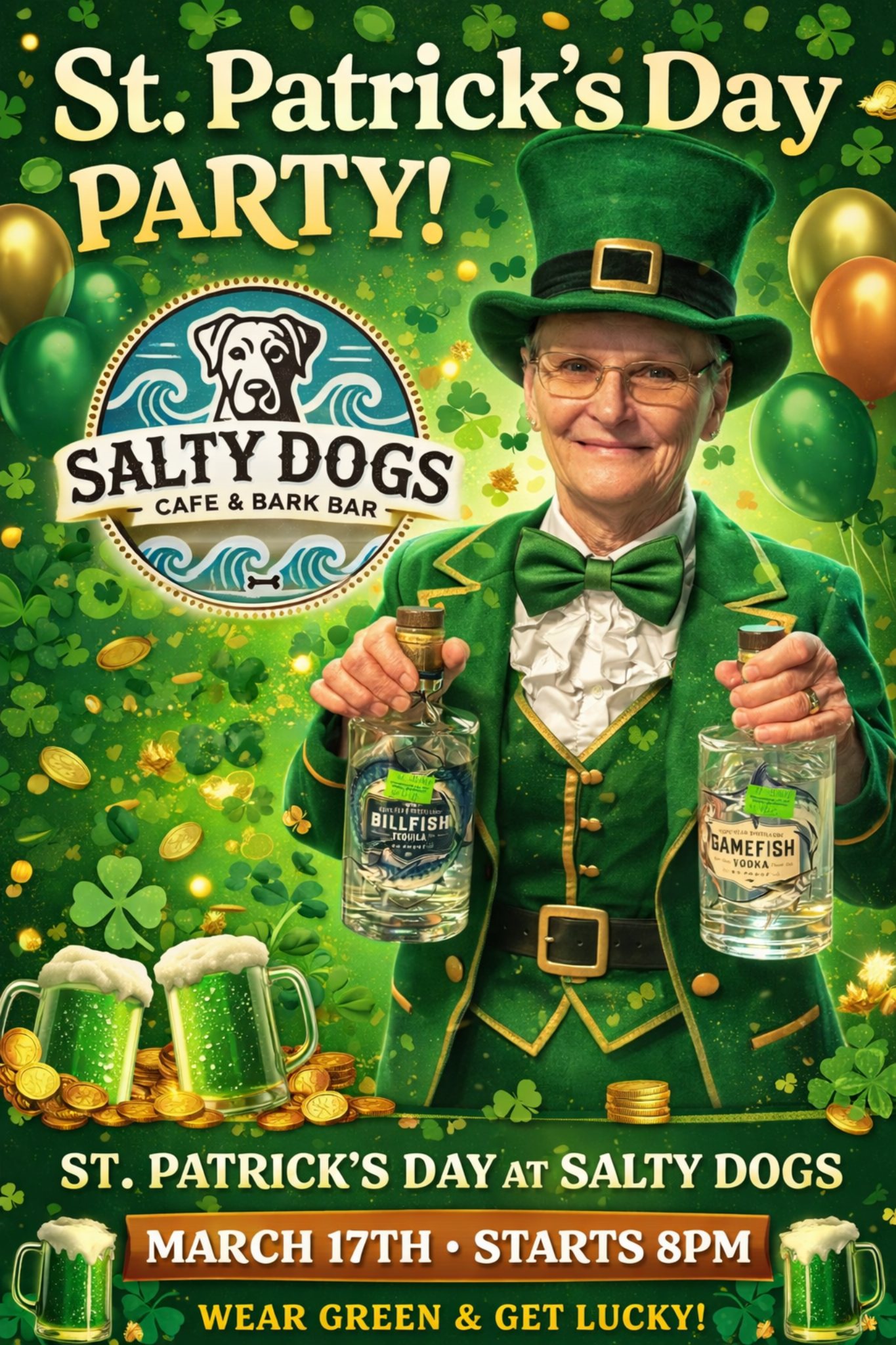 Sample campaign — St. Patrick's Day Party Promo